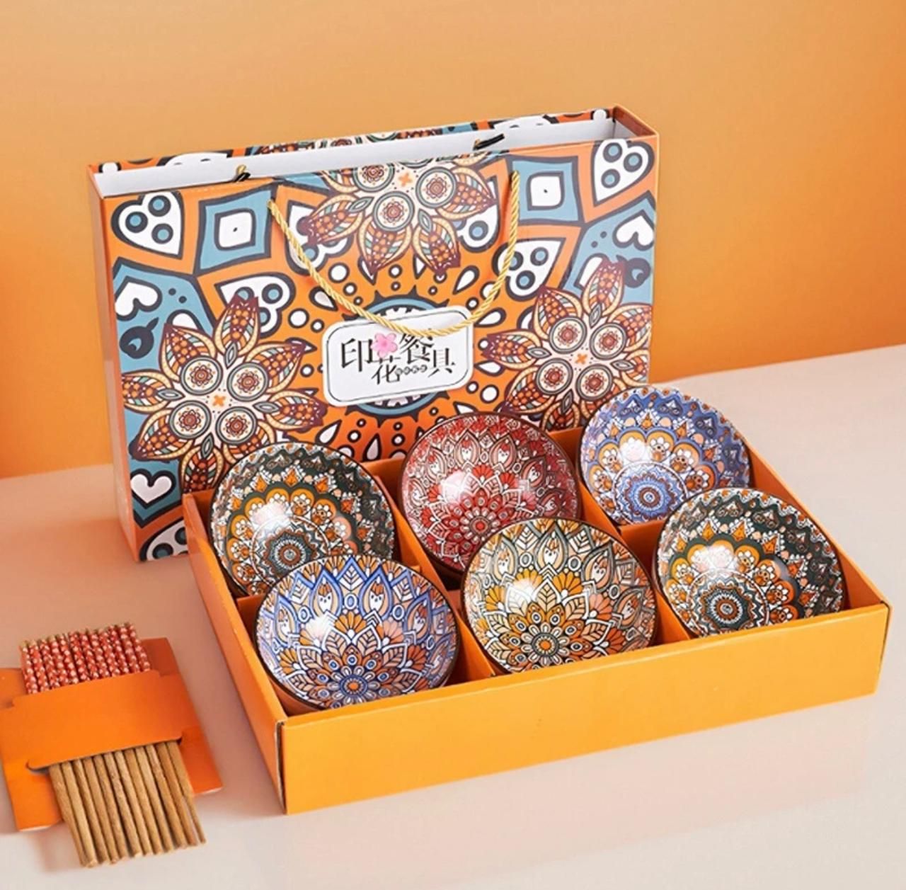 طقم بولات خزف ٦×١ص