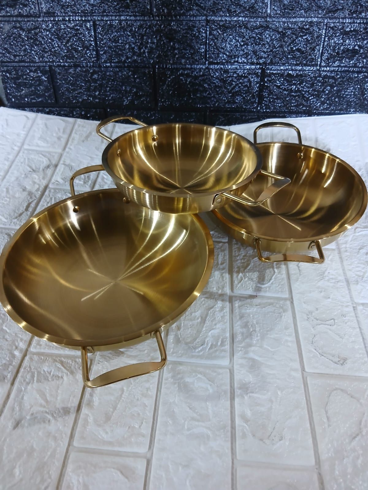 مقلايه دهبي بيدين ٢٦سم