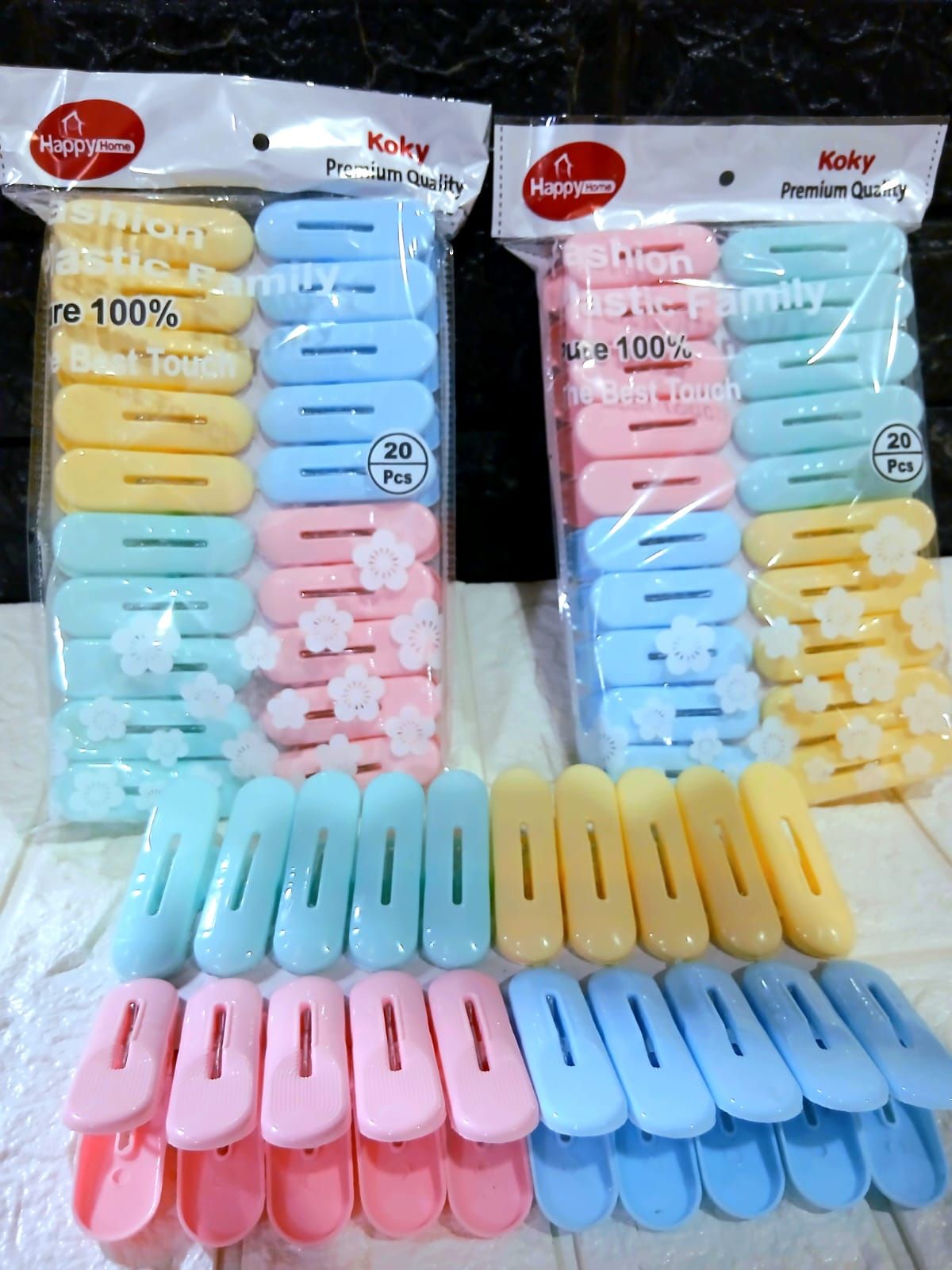 مشبك بصمه هابى هوم 20*1