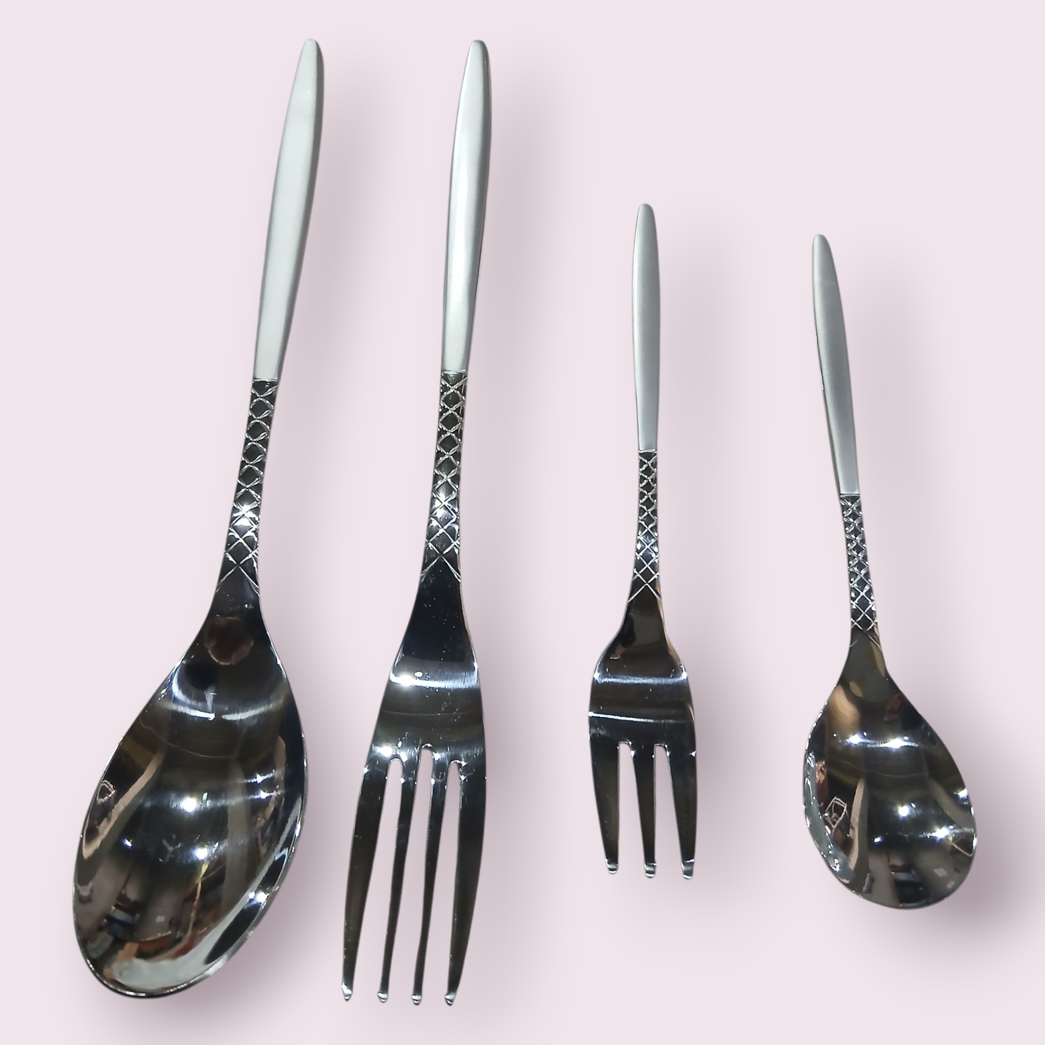 🍴ط معالق فضي لوكس علي المغناطيس