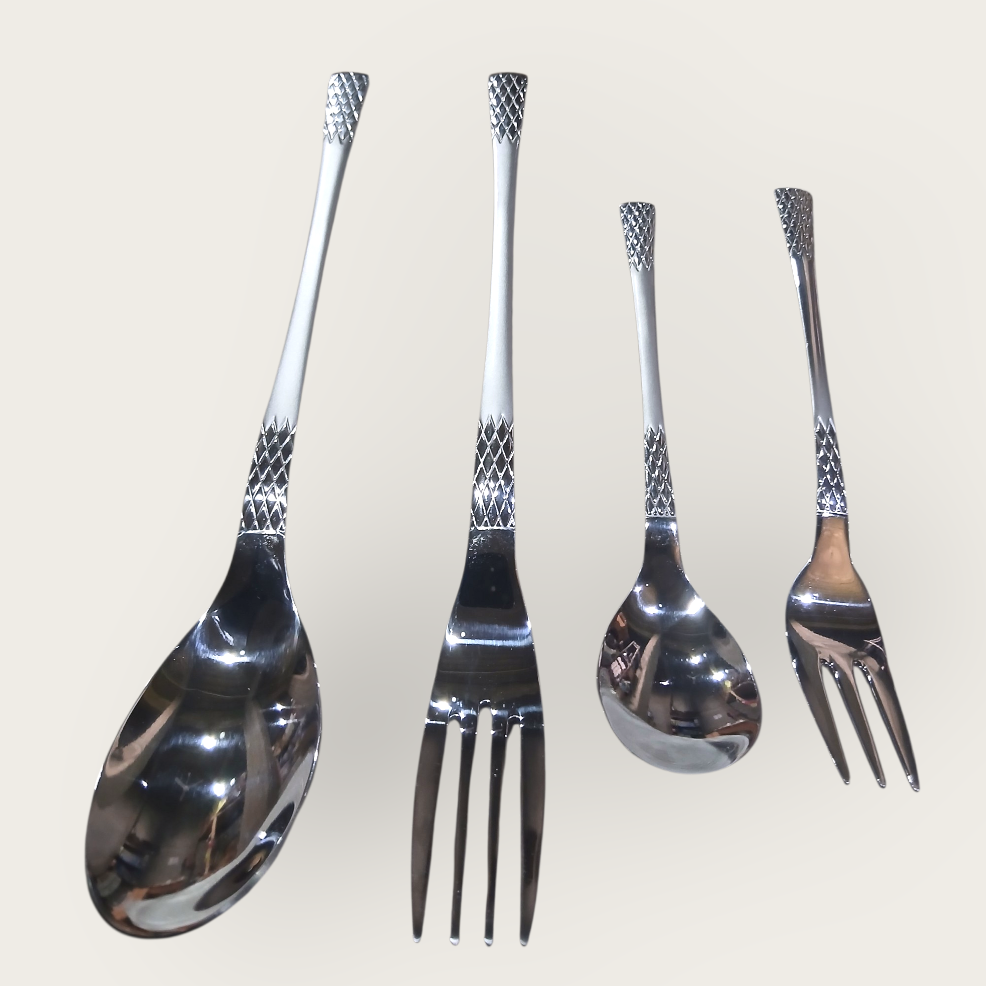 🍴ط معالق فضي لوكس علي المغناطيس