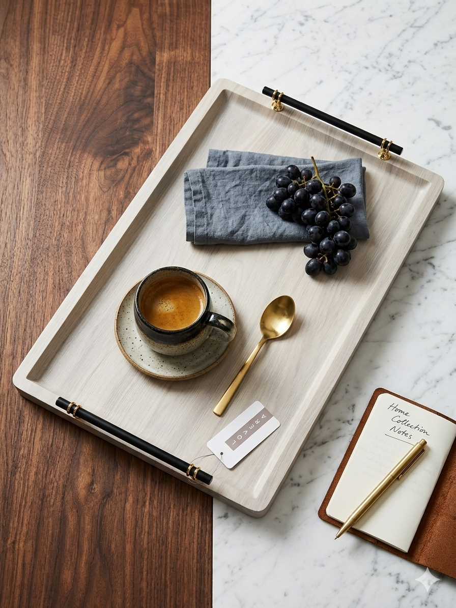 ط صينيه خشب فطار لوفيرا