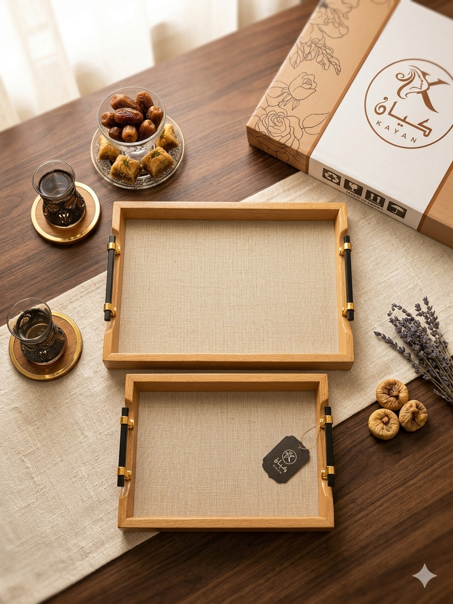 ط صينية خشب جلاكسي