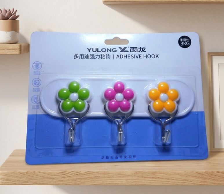 شماعة لاصق مسطرة 3*1ورده