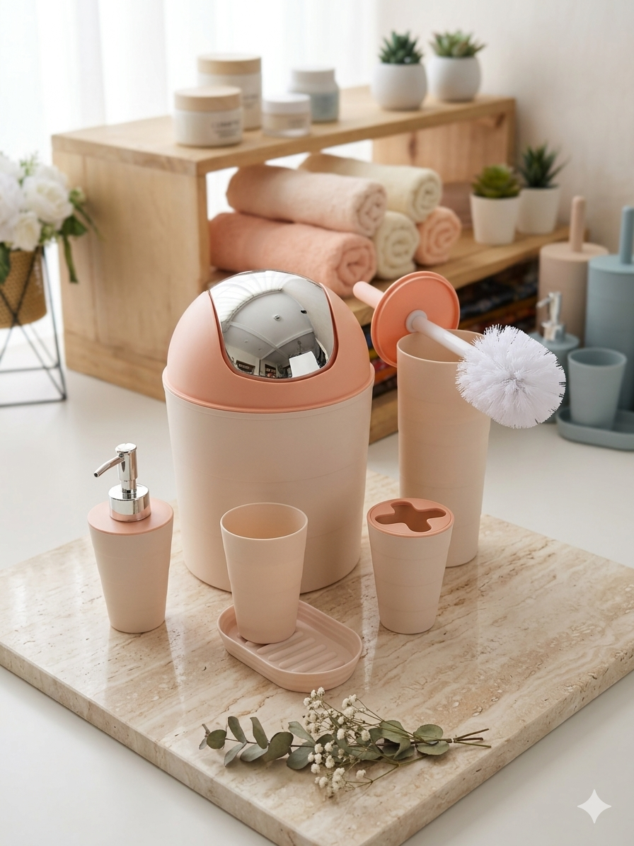 ط حمام بلاستيك 6ق