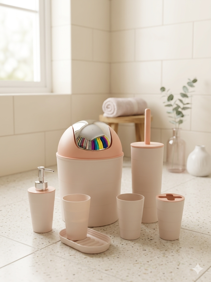 ط حمام بلاستيك 6ق