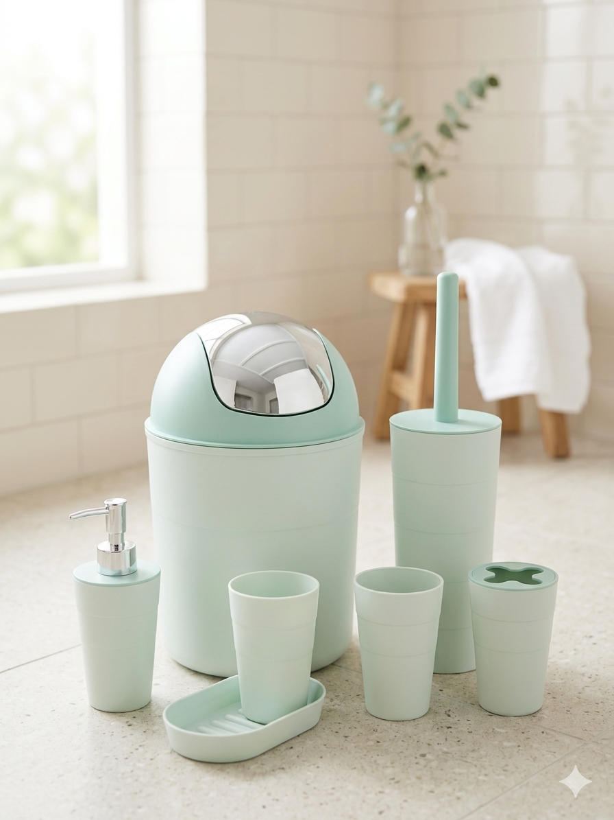 ط حمام بلاستيك 6ق