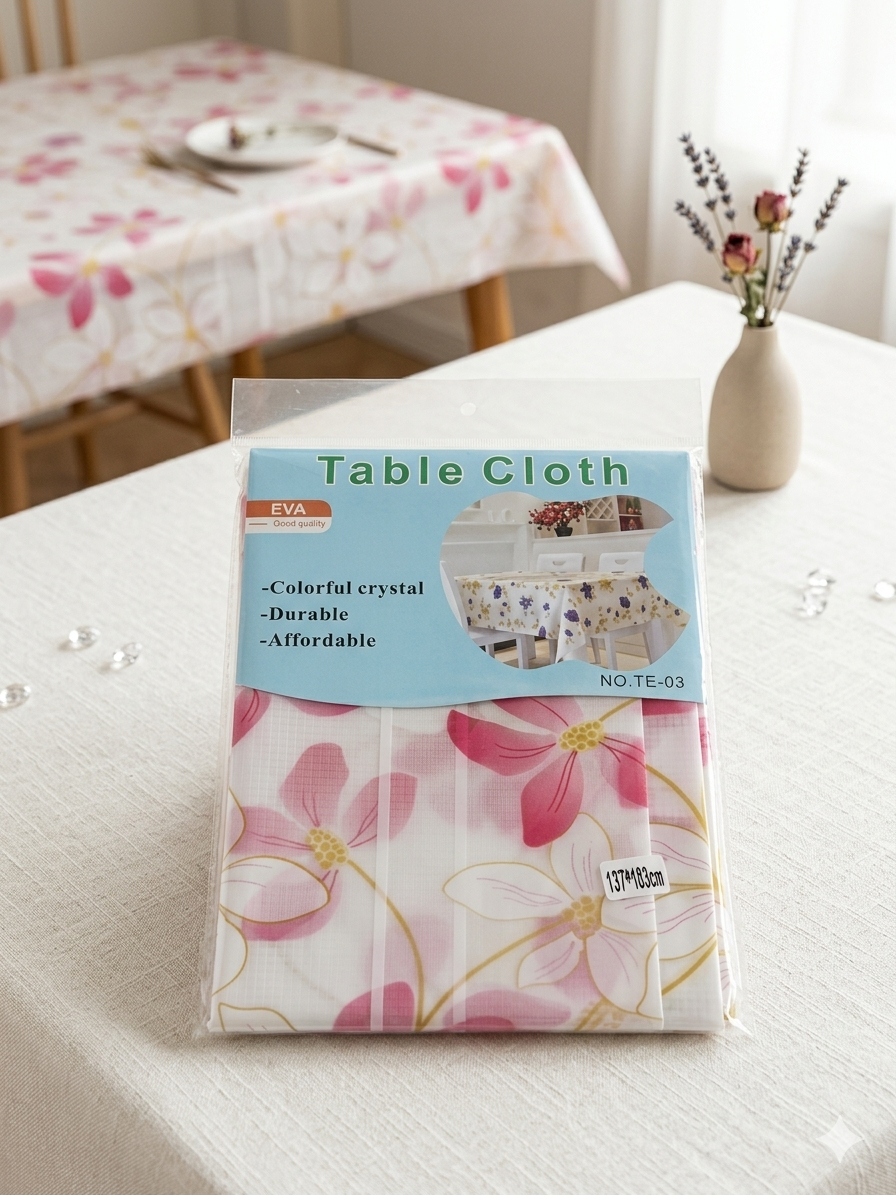 مفرش سفره و وتر برف 137*183