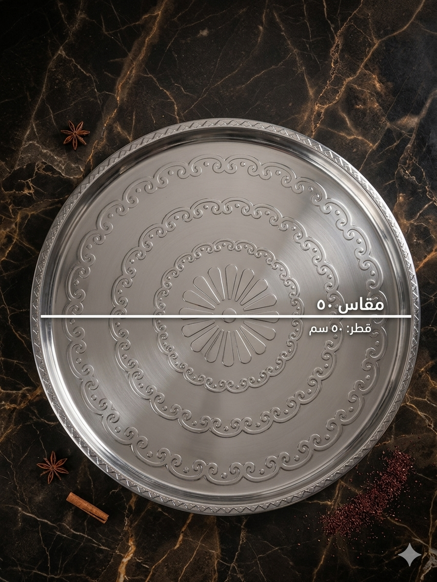صنيه فطار استاليس مقاس 50
